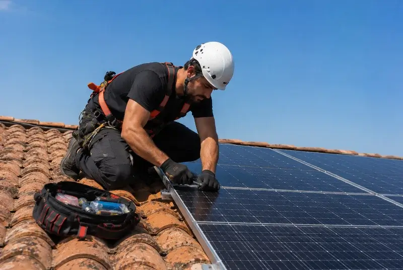 Maintenance et monitoring de panneaux solaires à Meylan